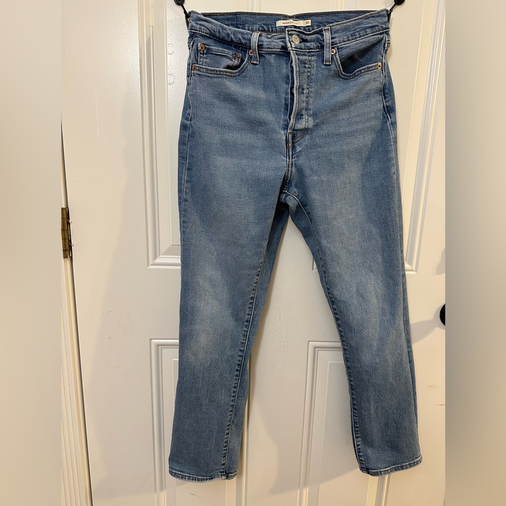 Short Levi’s Wedgie High Rise Straight Jeans 30P
